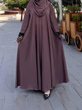 Pink abaya