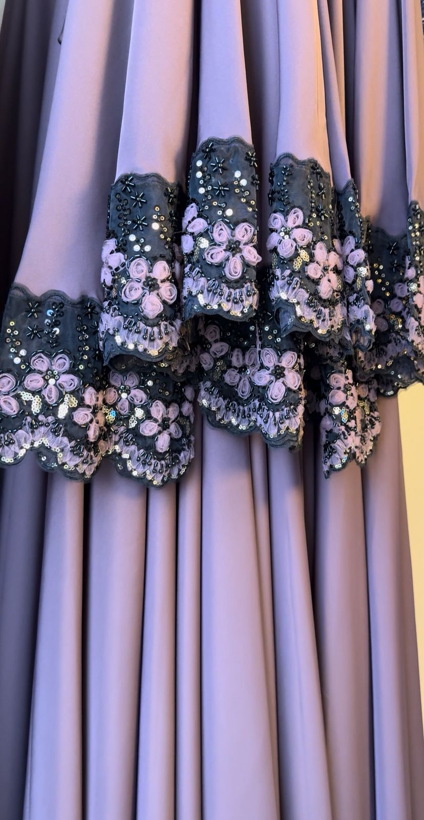 Pink abaya
